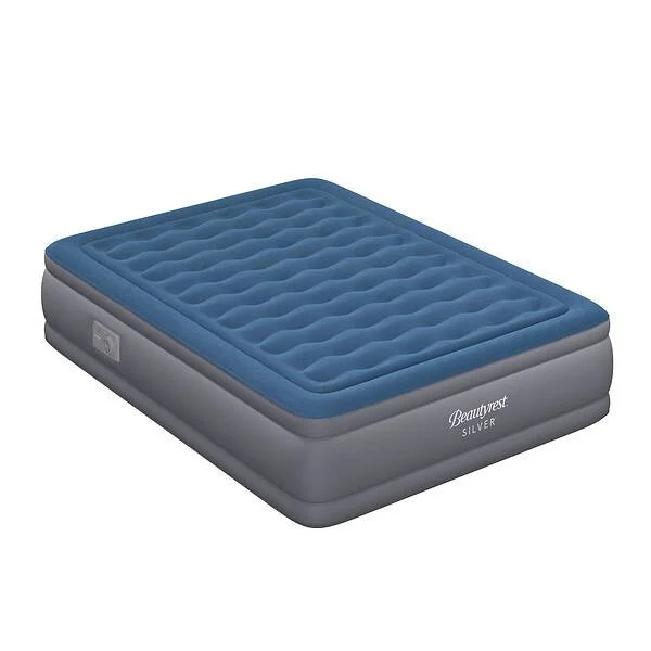 Beautyrest Extraordinaire 18″ Queen Air Mattress with Built-in Pump