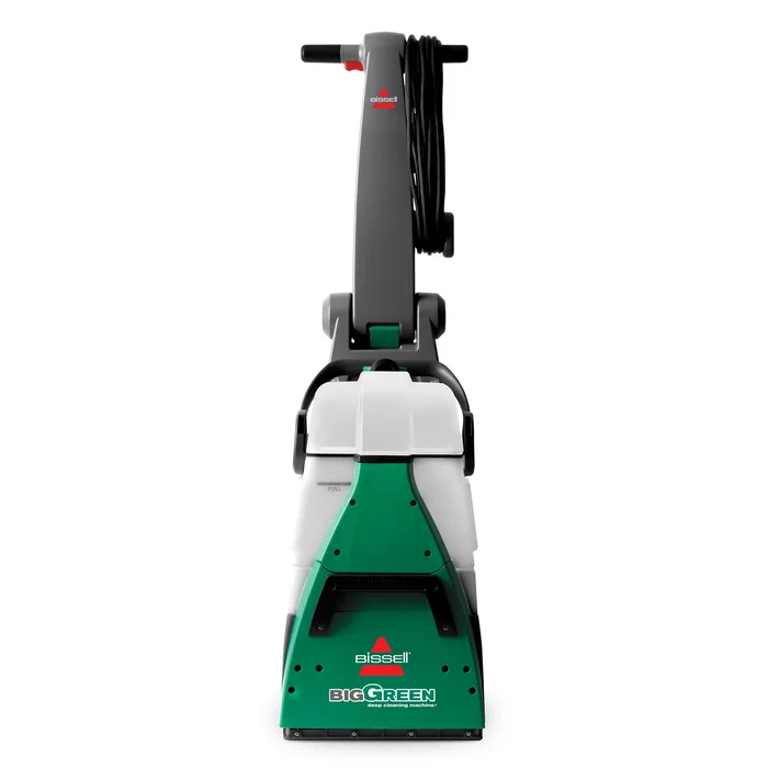 BISSELL Big Green Professional Carpet Cleaner with 8-Row XL DirtLifter PowerBrush, 6″ Tough Stain Tool and 9″ Long Reach Hose