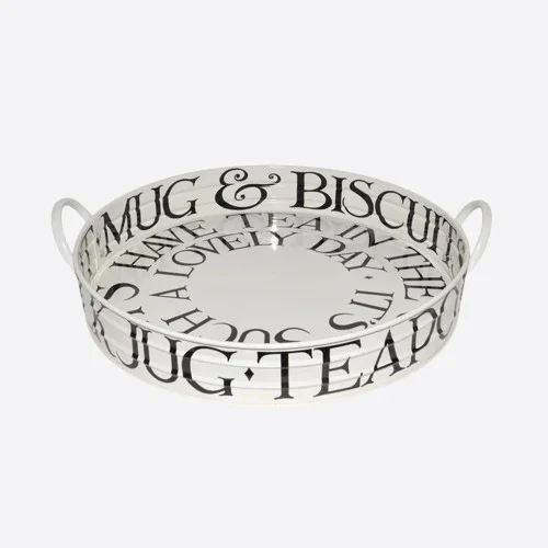 Black Toast Lge Handle Steel Tray – Emma Bridgewater