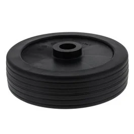 Black Wheel fits Makita 447m 447L Dust Extractors – Genuine Part – W302000639