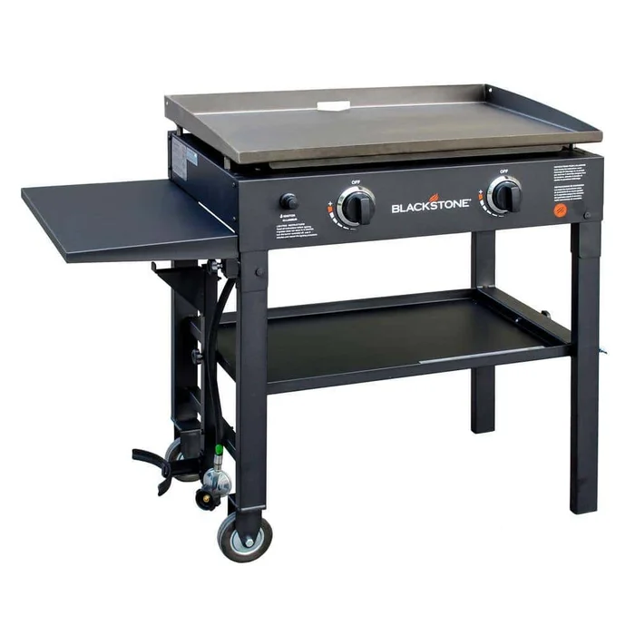 Blackstone 1517 28 in. 2-Burner Griddle Cooking Station in Black