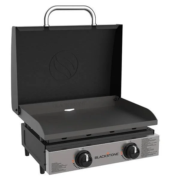 Blackstone 22″ Tabletop Griddle with Hood & Stainless Steel Front