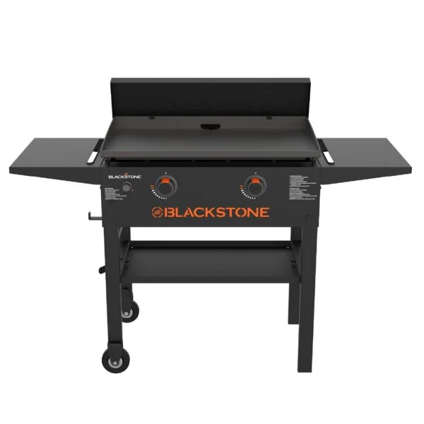 Blackstone 28″ Original Griddle with Hard Cover 2 -Burner Liquid propane Flat Top Grill