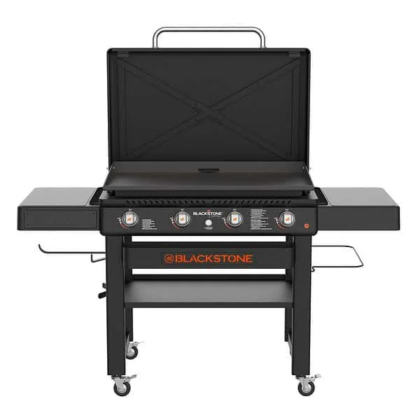 Blackstone 36″ Culinary Griddle with Hood 4-Burner Liquid Propane Flat Top Grill