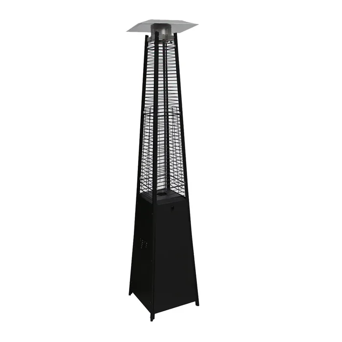 Blue Sky Outdoor Living 42000-BTU Black Steel Floorstanding Liquid Propane Patio Heater
