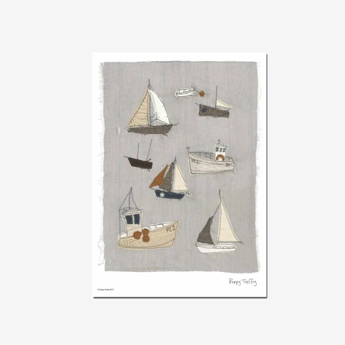 Boats | A3 Print