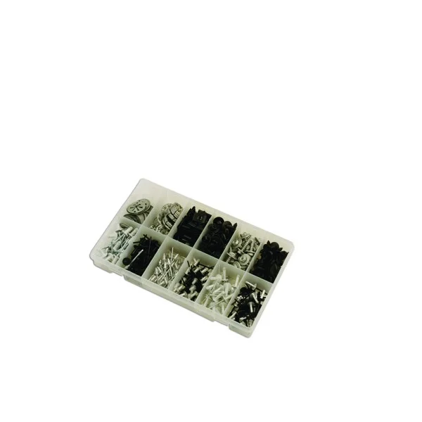 Bodyshop Metal Fasteners – Assorted – Box of 400