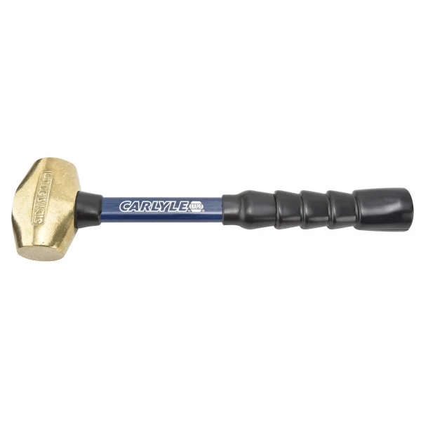 Brass Hammer – Fiberglass Handle – 12in. – 3 lb