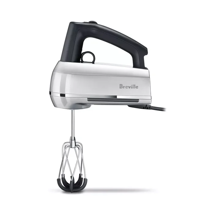 Breville BHM800SIL Handy Mix Scraper 9-Speed Hand Mixer silver