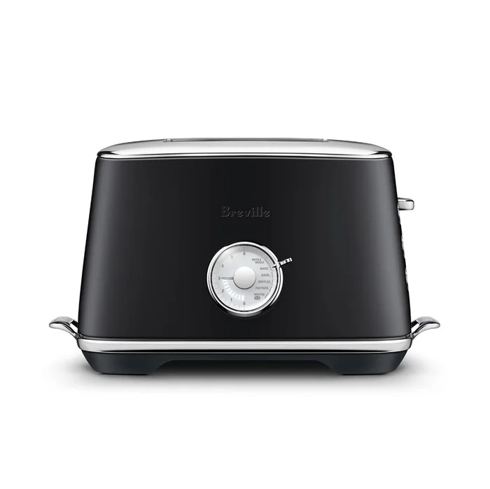 Breville Luxe Toaster 2 Slice BTA735BTR, Black Truffle