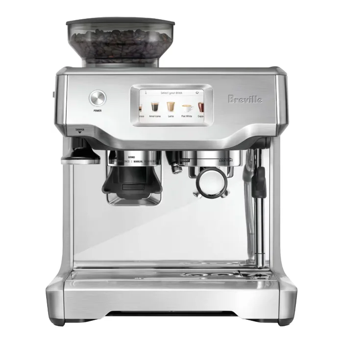 Breville – the Barista Touch Espresso Machine with 9 bars of pressure, Milk Frother and integrated grinder – Stainless Steel