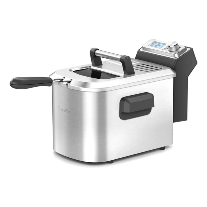 Breville – the Smart Fryer 4-Quart Deep Fryer – Silver