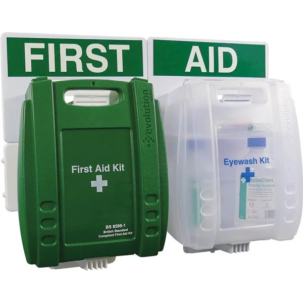 BS Compliant Small Eyewash & First Aid Point