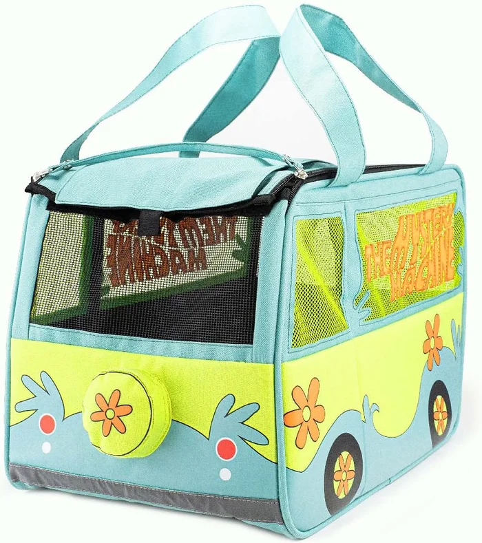 Buckle-Down Scooby Doo THE MYSTERY MACHINE Van Cat & Dog Carrier