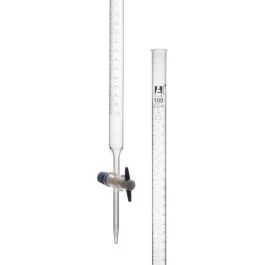Burette Class-B 100ml 3.3. Boro. Glass PTFE Stck Labglass [1970]