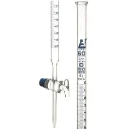 Burette Class-B 50ml 3.3. Boro. Glass SC Labglass Pk of 4 [9170]