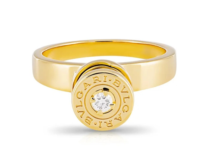 Bvlgari B.Zero1 Diamond Charm Ring