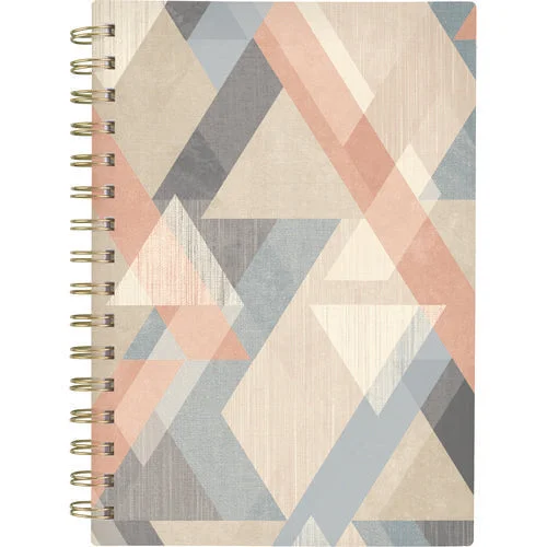 Cambridge Triad Weekly/monthly Planner Geometric Artwork 8.5″x6.38″ Multicolor Cover 12-month (jan To Dec): 2025