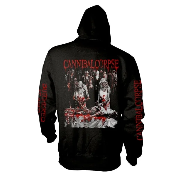 Cannibal Corpse Zip Hoodie – Butchered At Birth