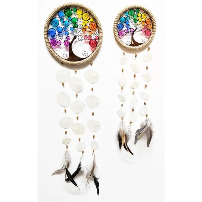 Capiz Dreamcatcher Tree of Life