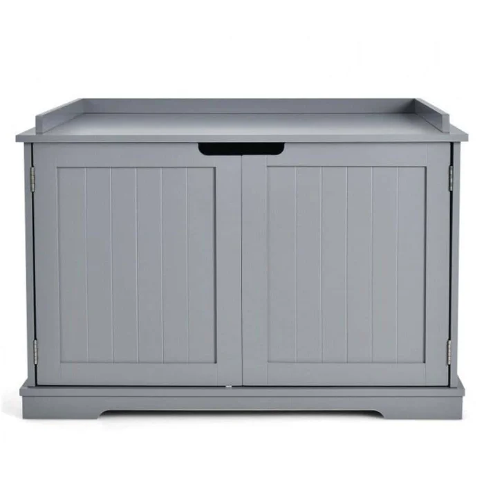 cenadinz H-D0102HAEYLY Cat Litter Box Enclosure with Double Doors