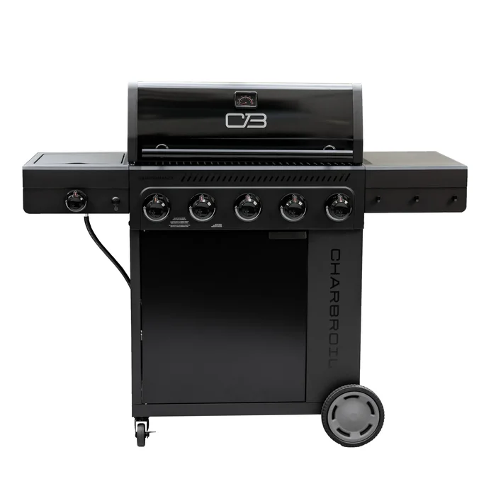 Charbroil Performance Series FlavorMax 5-Burner Gas Grill with Side Burner and 12″ Griddle