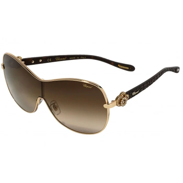 Chopard Women’s Sunglasses – Shiny Rose Gold Metal Frame | SCHC25S-0300-99-0-135