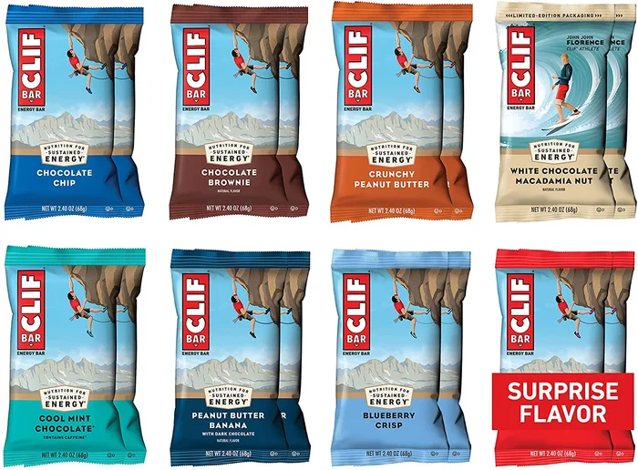 CLIF BARS – Energy Bars – Best Sellers Variety Pack, (2.4 Ounce Protein Bars, 16 Count)