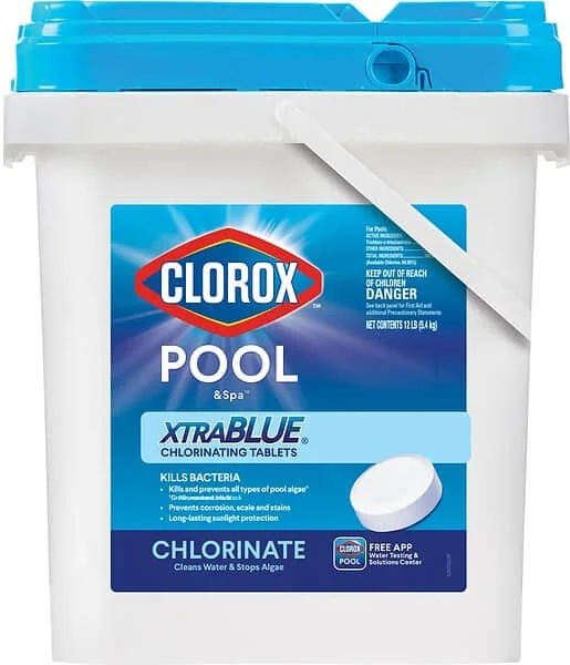 Clorox Pool&Spa 12-lb 3-in Chlorine Tablets