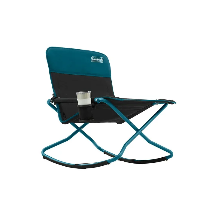 Coleman Cross Rocker Outdoor Rocking Chair, Ocean