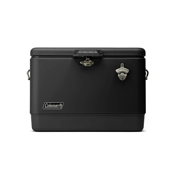 Coleman Reunion 54-Quart Steel Belted Matte Cooler, Midnight