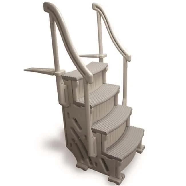 Confer Plastics CCX-AG 4-Step Above Ground Pool Grand Entry Steps