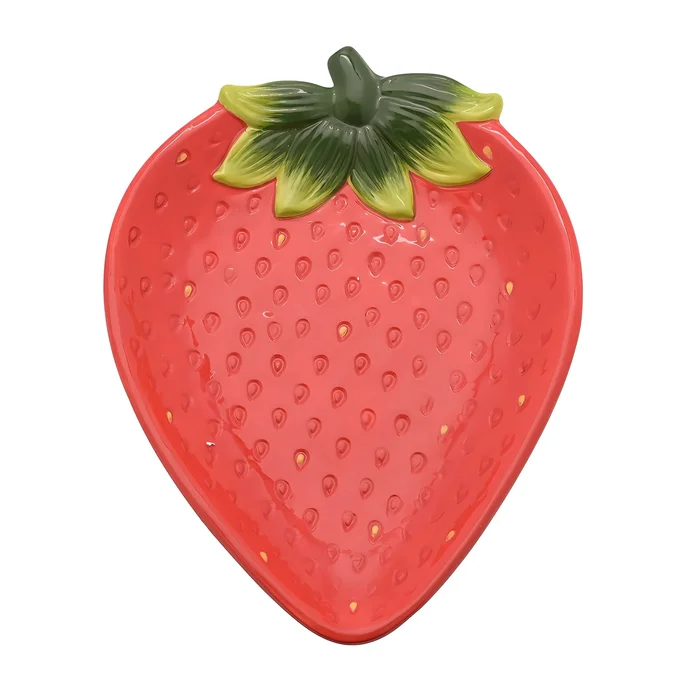Cottage Garden Plate – Strawberry 21cm
