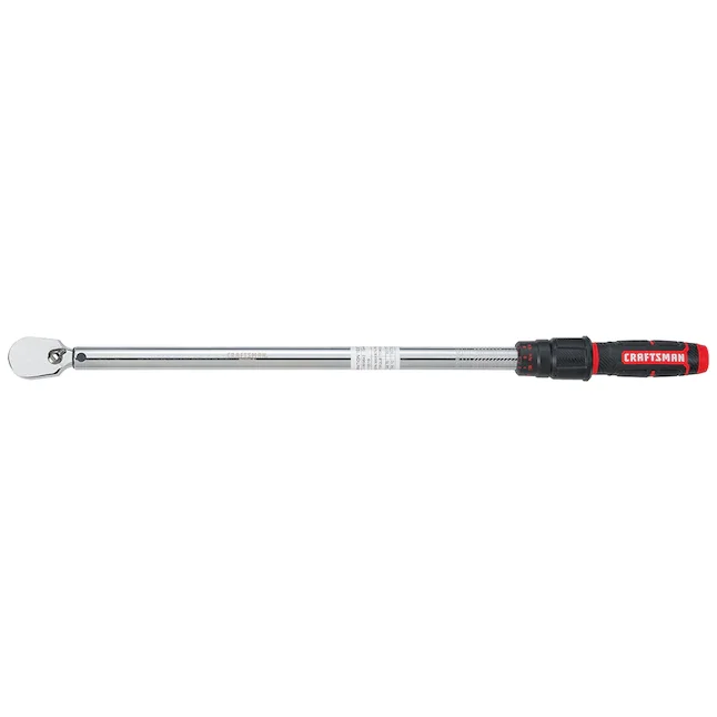 CRAFTSMAN CMMT99434 1/2-in Drive Click Torque Wrench (50-ft lb to 250-ft lb)