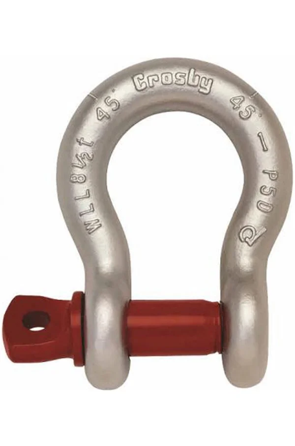 Crosby G-209 9.5ton Screw Pin Alloy Bow Shackle