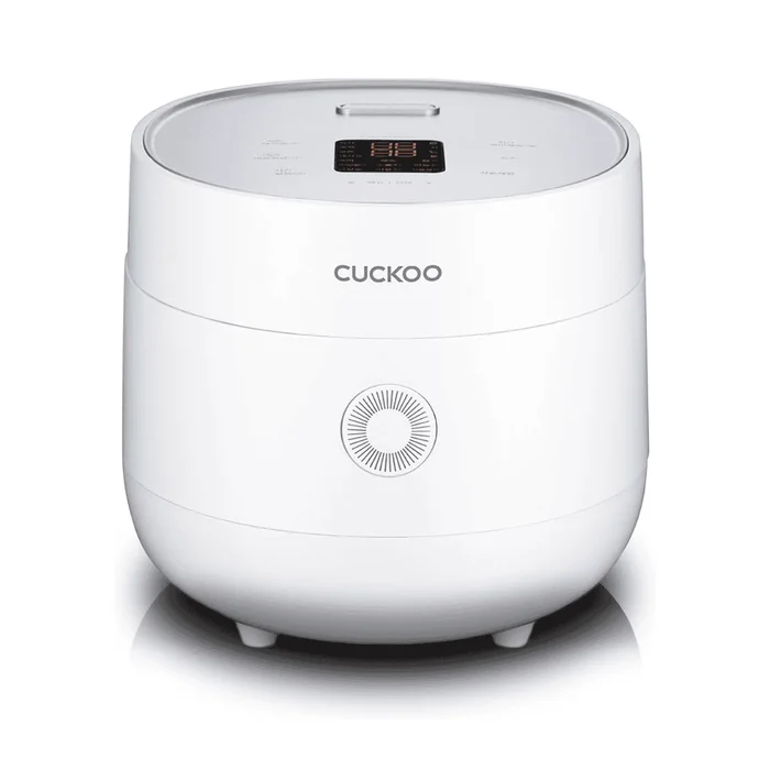 CUCKOO CR-0675F | 6-Cup (Uncooked) Micom Rice Cooker, Touch-Screen, Nonstick Inner Pot | White