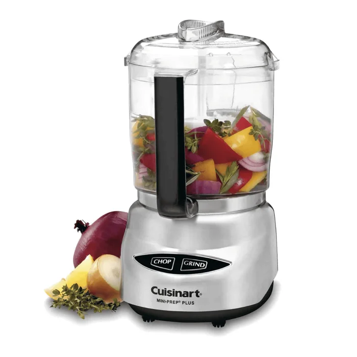 Cuisinart Mini Prep Plus Food Processor, 4 Cup, Brushed Stainless