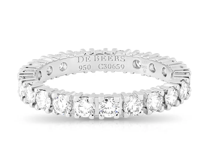 De Beers Full Eternity Diamond Ring