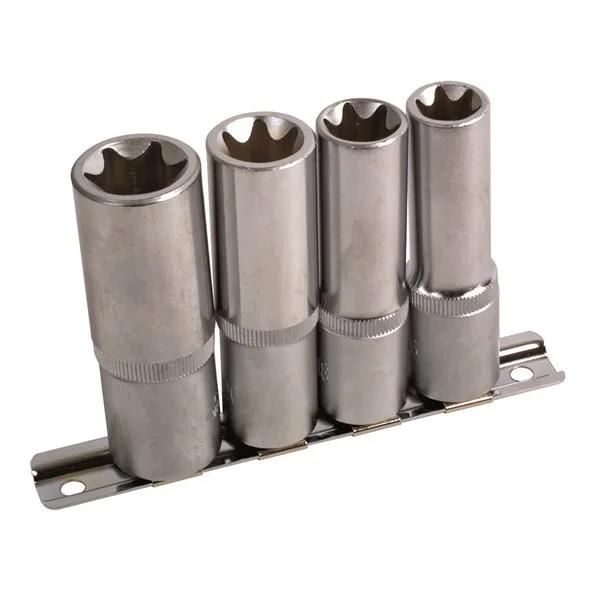 Deep Star Socket Set – 1/2in. Drive – 4 Piece