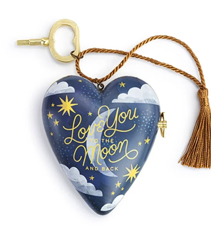 Demdaco Musical Art Hearts – Love you to the moon
