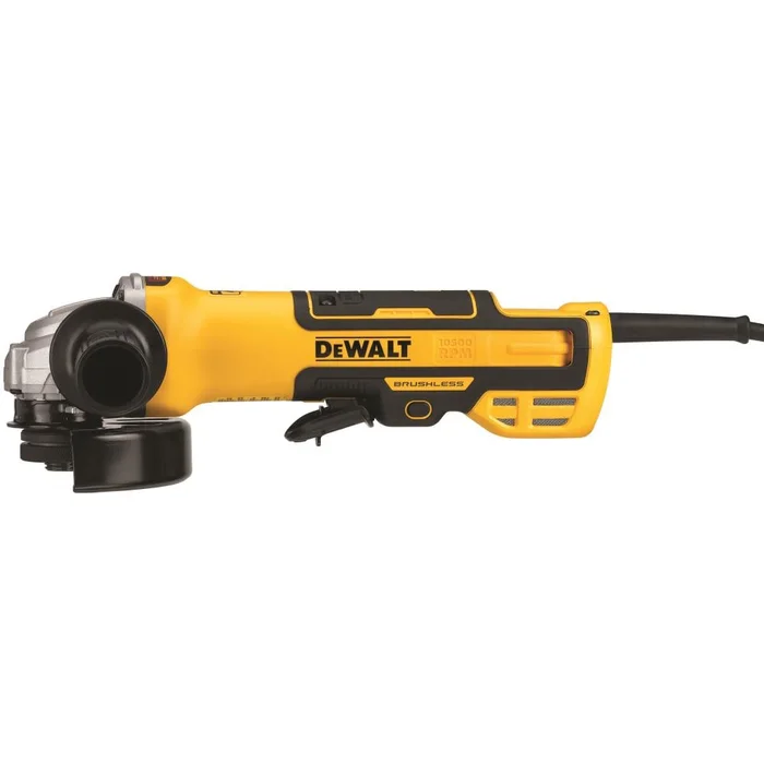 DEWALT DWE43214 5-in 13 Amps Trigger Switch Brushless Corded Angle Grinder