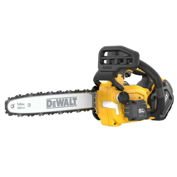 DEWALT FLEXVOLT 60V MAX 14 in. Cordless Battery Powered Top Handle Chainsaw Kit with (2) FLEXVOLT 3 Ah Batteries & Charger