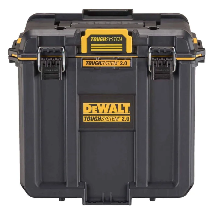 DeWalt ToughSystem 2.0 15.3 in. Deep Half Tool Box Black/Yellow