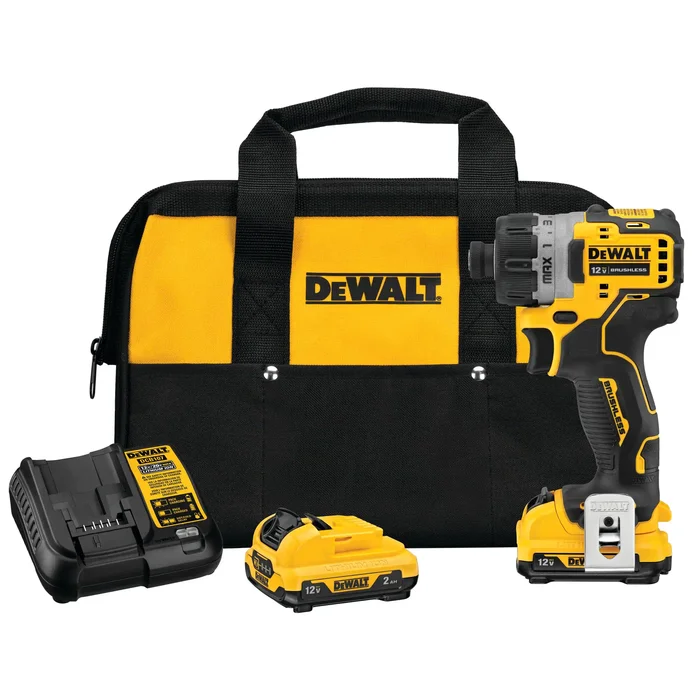 DEWALT XTREME 12-Volt Max Brushless 1/4-in Cordless Screwdriver (2-Batteries Included and Charger Included)