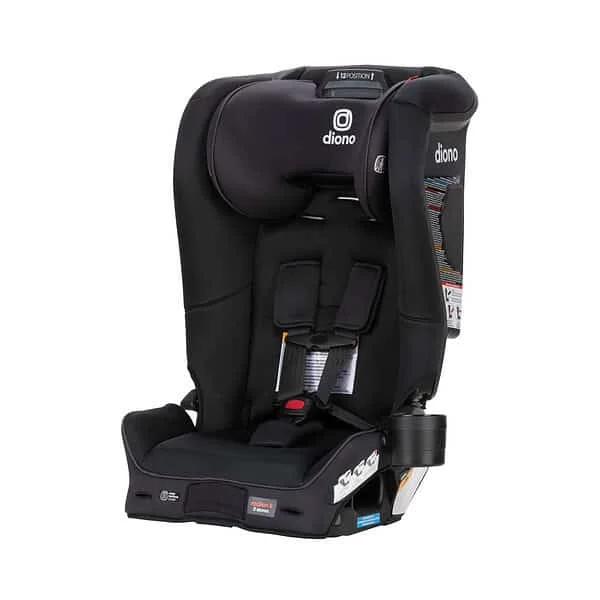 Diono Radian 3R SafePlus, All-in-One Convertible Car Seat, Rear and Forward Facing, SafePlus Engineering, Black Jet