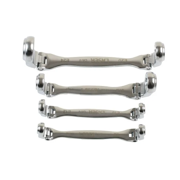 Double Flexible Star Wrench Set