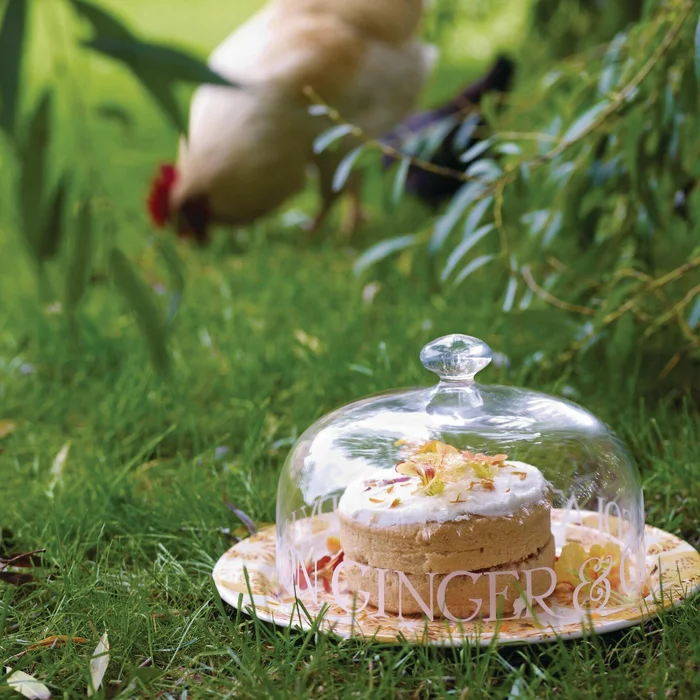 Emma Bridgewater Black Toast Glass Cake Dome – Unique Hand-Etched Piece