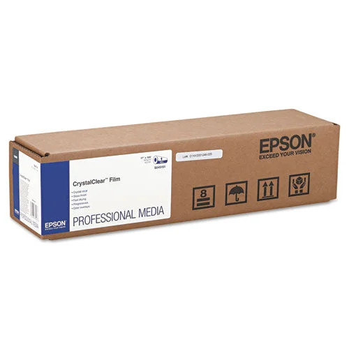 Epson Crystalclear Film 17″x100 Ft Glossy Clear