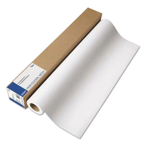 Epson Professional Media Metallic Photo Paper 10.5 Mil 44″x100 Ft Gloss White