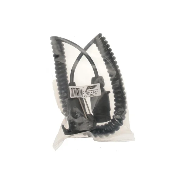 Extension Lead – 2.5m – 12N – 7-Pin Plug & Socket